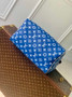 Louis Vuitton Speedy P9 Bandoulière 40 M24418 Blue Soft calfskin