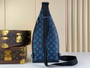 Louis Vuitton Duo Slingbag M46562 Navy River Blue Monogram