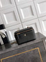 Chanel Classic Long Vanity with Chain, AP1341 Braided Raffia Black - Default Title - View 1