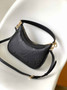 Louis Vuitton M46002 Bagatelle BB Shoulder Bag Leather Black
