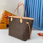 Louis Vuitton Neverfull MM Bag M50366 Monogram Canvas Pink