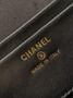 Chanel Classic Vanity with Chain, AP4385 Braided Raffia Black - Default Title - View 7