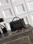 Chanel Classic Vanity with Chain, AP4385 Braided Raffia Black - Default Title - View 3