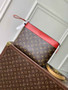 Louis Vuitton Pochette Voyage Souple Bag M13199 Red