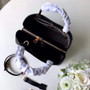 Louis Vuitton M41048 Montaigne MM Monogram Empreinte Leather Black