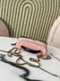 Chanel Vanity with Chain Mini | AP5186 Pink Suede Bag - Default Title - View 4