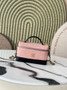 Chanel Vanity with Chain Mini | AP5186 Pink Suede Bag - Default Title - View 1