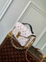 Louis Vuitton Pochette Métis East West M46914 Beige Cowhide-leather trim