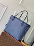 Louis Vuitton Neverfull MM Bag M14856 Denim Blue