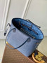 Louis Vuitton Neverfull MM Bag M14856 Denim Blue