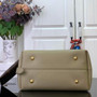 Louis Vuitton Low Key Hobo MM Bag M24988 Khaki Grained calfskin