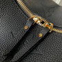 Louis Vuitton Loop Hobo M46725 Black Monogram Leather