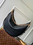 Louis Vuitton Loop Hobo M46725 Black Monogram Leather