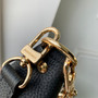 Louis Vuitton Loop Hobo M46725 Black Monogram Leather