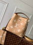 Louis Vuitton NéoNoé MM Bucket Bag Brown Cowhide Leather - M45497 - Default Title - View 2
