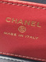 Chanel Long Vanity with Leather Strap, AP5067 Calfskin Navy - Default Title - View 7