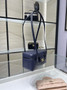 Chanel Long Vanity with Leather Strap, AP5067 Calfskin Navy - Default Title - View 3