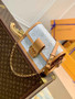 Louis Vuitton M59483 Dauphine MM Shoulder bag white