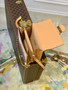 Louis Vuitton M59483 Dauphine MM Shoulder bag white