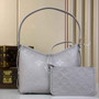 Louis Vuitton CarryAll PM Bag M12917 Gray Leather