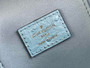 Louis Vuitton Vanity Chain Pouch N85806 Blue Ostrich leather - Default Title - View 9