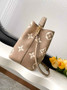 Louis Vuitton NéoNoé MM Bucket Bag Gray Cowhide Leather - M45555