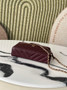 Chanel Vanity with Chain, AP5212 Shiny Calfskin Dark Burgundy - Default Title - View 6