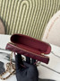 Chanel Vanity with Chain, AP5212 Shiny Calfskin Dark Burgundy - Default Title - View 7
