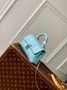 Louis Vuitton Nano Madeleine Bag, M12211 Blue Leather