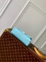 Louis Vuitton Nano Madeleine Bag, M12211 Blue Leather
