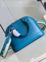 Louis Vuitton Braided Alma BB Bag M59217 Dark Blue Epi Leather