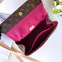 Louis Vuitton M42735 Cluny MM Bag Monogram Canvas Red
