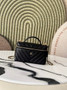 Chanel Vanity with Chain, AP5212 Shiny Calfskin Black - Default Title - View 2