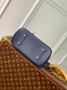 Louis Vuitton Alma BB M23666 Navy Blue Lamb leather Gold Hardware