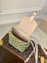 Louis Vuitton LV M81351 Tiny Backpack Monogram Empreinte Leather - 13 x 19 x 8 cm / Green - View 8