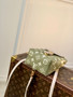 Louis Vuitton LV M81351 Tiny Backpack Monogram Empreinte Leather - 13 x 19 x 8 cm / Green - View 3