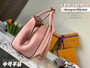 Louis Vuitton M41048 Montaigne MM Monogram Leather Pink