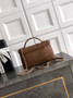 Chanel Classic Vanity with Chain, AP4385 Braided Raffia Brown - Default Title - View 2