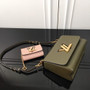 Louis Vuitton M59884 Twist MM Bag Epi Leather Kaki White - Default Title - View 8