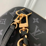 Louis Vuitton Alma BB M12561 Black Calfskin leather Gold Hardware - Default Title - View 7