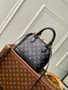 Louis Vuitton Alma BB M12561 Black Calfskin leather Gold Hardware