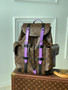 Louis Vuitton M46247 Christopher Backpack PM Monogram Canvas Purple - 32 x 39 x 12 cm / Purple - View 1