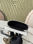 Chanel Vanity with Chain Mini | AP5186 White Suede Bag