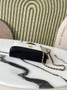 Chanel Vanity with Chain Mini | AP5186 White Suede Bag