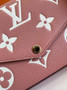 Louis Vuitton M80482 Félicie Pochette Leather Pink