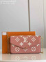 Louis Vuitton M80482 Félicie Pochette Leather Pink