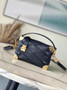 Louis Vuitton Side Trunk PM M83030 Black Lambskin - Default Title - View 1