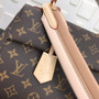 Louis Vuitton M42738 Cluny BB Bag Monogram Canvas Beige