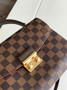 Louis Vuitton Croisette Damier Ebene Compact Crossbody N53000