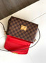 Louis Vuitton Croisette Damier Ebene Compact Crossbody N53000